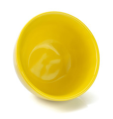 empty bowl isolated on white