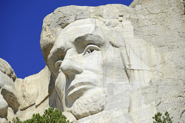 Obraz premium Mount Rushmore National Memorial, symbol of America located in the Black Hills, South Dakota, USA