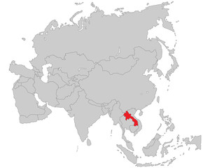 Asien - Laos