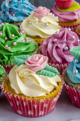  Cupcakes decorated