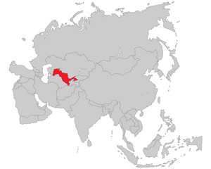 Asien - Usbekistan