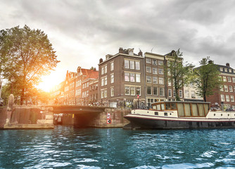 Channels of Amsterdam.
