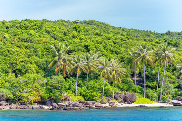 landscape bay island