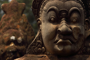 The statue of the Asura