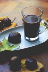 Hot chocolate for cold autumn days