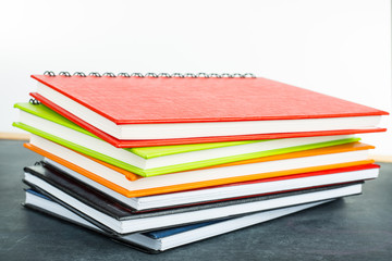 Colorful note book