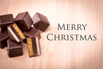 merry christmas mit adventsgebäck