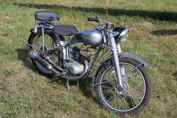 Old retro motorcycle