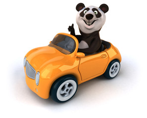 Fun panda © Julien Tromeur