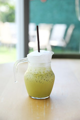 green tea latte