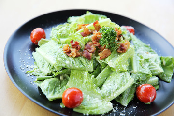 ceacar salad in close up