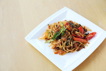 Spaghetti seafood