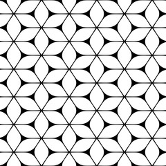 Vector seamless texture. Modern abstract background. The geometric pattern of repeating shapes.