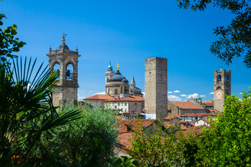 Fototapeta na wymiar View of Bergamo