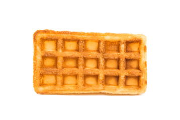 Freshly baked belgium waffles