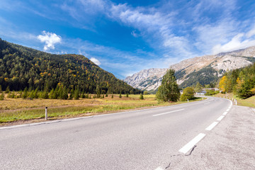 Bergstrasse nach Mariazell, Österreich