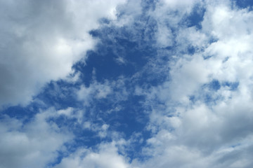 Obraz premium Sky and clouds as frame