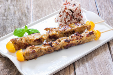 Skew kebab