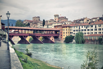 Fototapeta premium Bassano del Grappa, Veneto, Italy