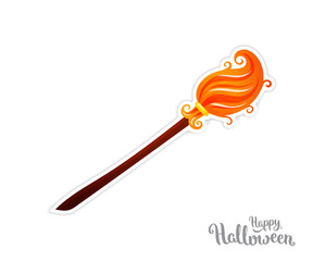 Halloween art illustration.