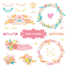 Wedding vintage elements