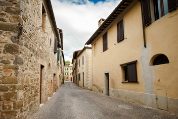 Fototapeta na wymiar Beautiful Montalcino in Tuscany view