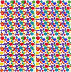 Obraz premium pattern colored figures