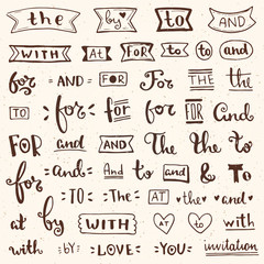 Vintage Style elements