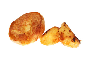 Roast potatoes and Yorkshire