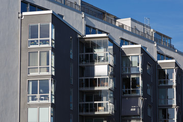 Modern apartment in the city Västerås, Sweden.