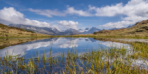 Fototapeta premium Herbst in den Bergen