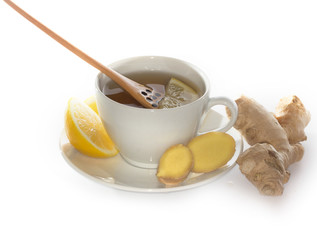 tee with lemon