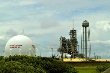 Cape Canaveral, Florida, USA - May 6, 2015: Launch Pad in Kennedy Space Centre