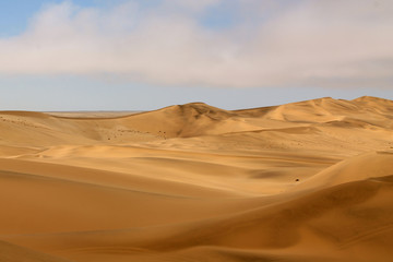 Fototapeta na wymiar Sand Dunes in Swakopmund, Namibia