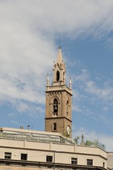 Fototapeta na wymiar eine kirche in barcelona