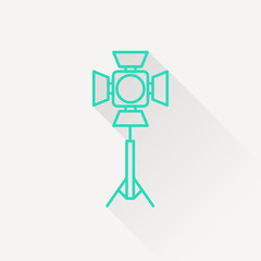 Spotlight vector icon
