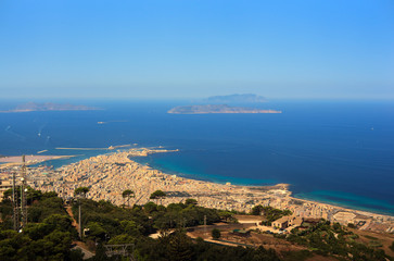 Trapani from Erice