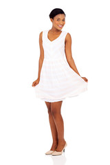 Naklejka premium african female model posing