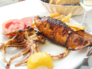 Stuffed Squid