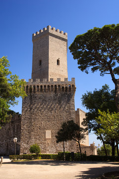 Norman castle called Torri del Balio, Erice