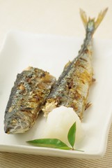 秋の味覚サンマ