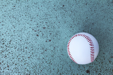 Ball that had fallen to the baseball field