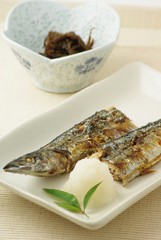 秋の味覚サンマ