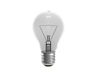 Tungsten light bulb