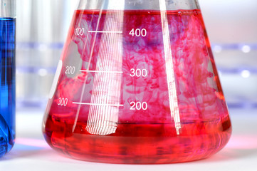 Close Up of Laboratory Beaker
