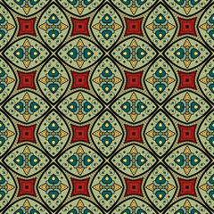 Vector Seamless Vintage Lace Pattern