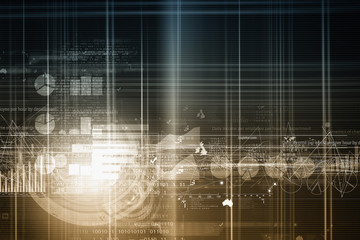 Business digital background
