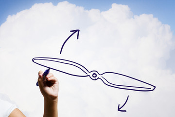 Plane propeller