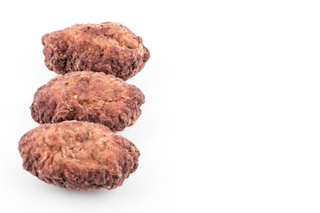 fried meatballs - macro