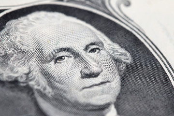 Washington on a One Dollar Bill
